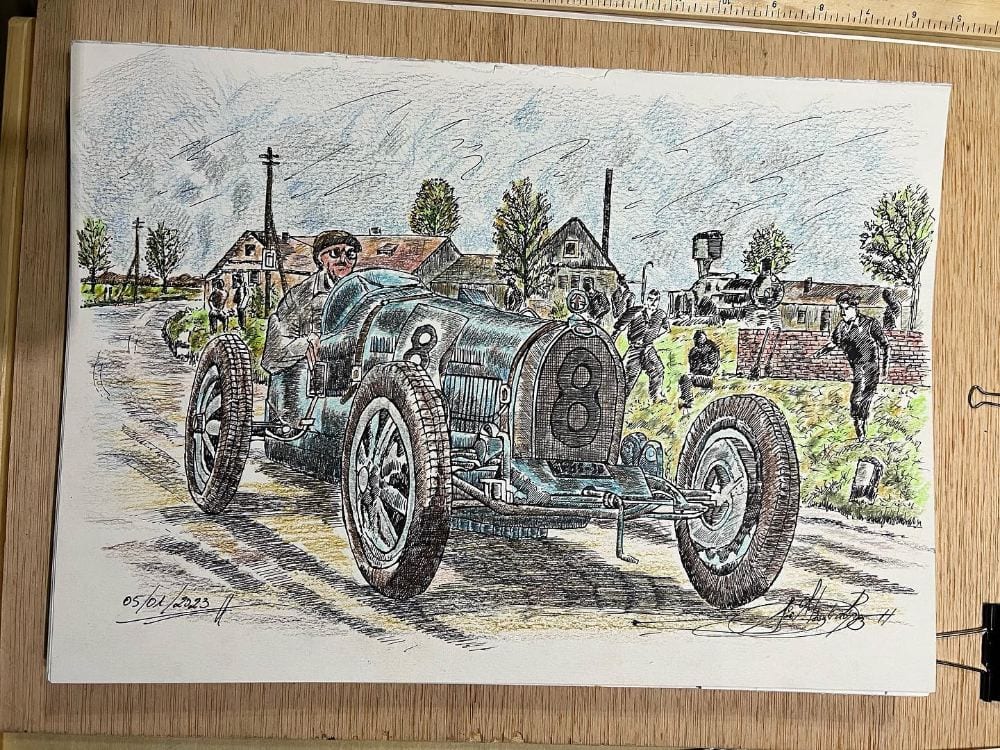 Bugatti Type 35 Gran Prix. 1920
